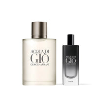 Load image into Gallery viewer, Acqua Di Gio Men Duo 2PC Gift Set by Giorgio Armani Eau de Toilette &amp; Parfum
