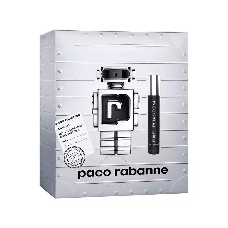 Paco Rabanne Phantom 2-PC Travel Gift Set Eau De Toilette