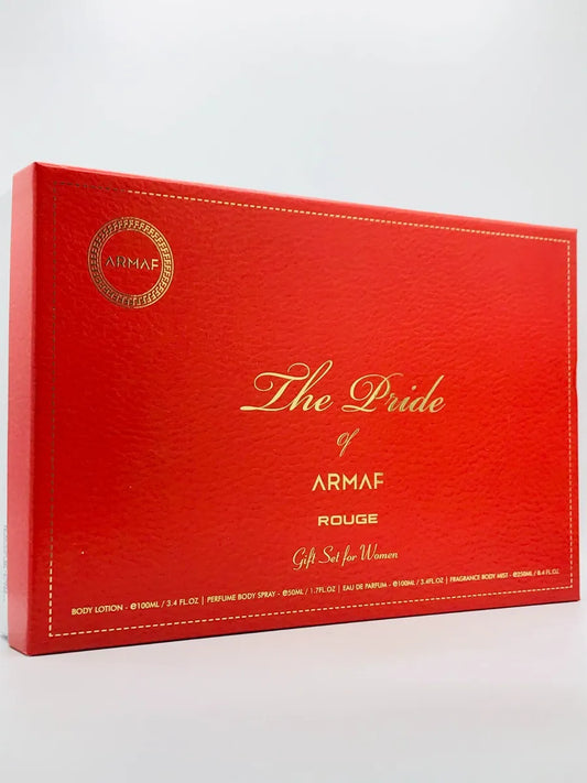The Pride Of Armaf For Women Rouge by Armaf | Gift Set for Women - PERFUME BOUTIQUE