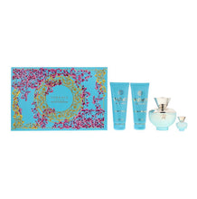 Carregar imagem no visualizador da galeria, Dylan Turquoise Women Gift Set by Versace Eau de Toilette
