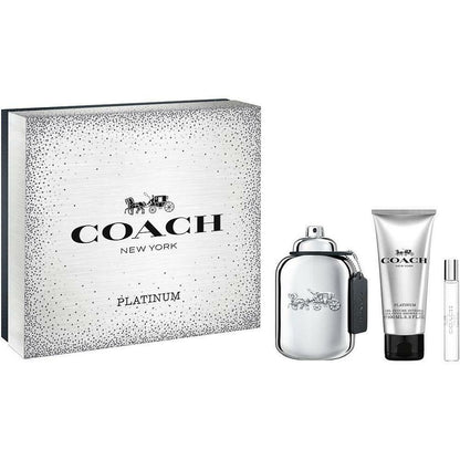 Coach Platinum Gift Set 3pcs by Coach Eau de Parfum - PERFUME BOUTIQUE