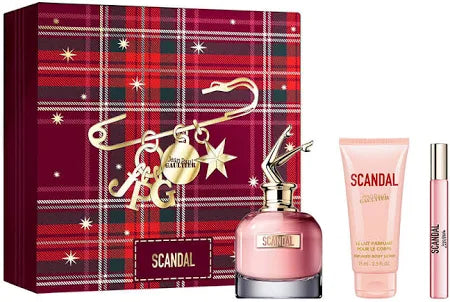 Scandal Eau de Parfum 3PC Set by Jean Paul Gaultier Lotion