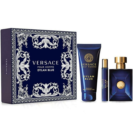 Versace Dylan Blue Men 3-PC Gift Set by Versace Eau de Toilette