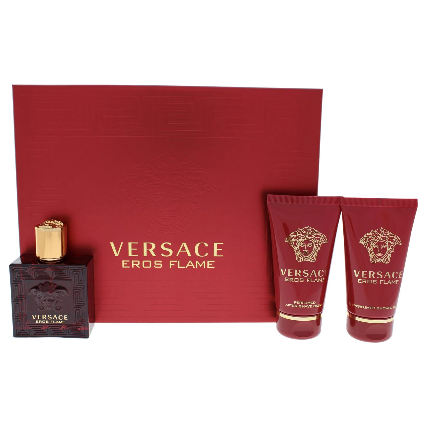 Eros Flame Men Gift Set by Versace Eau de Parfum