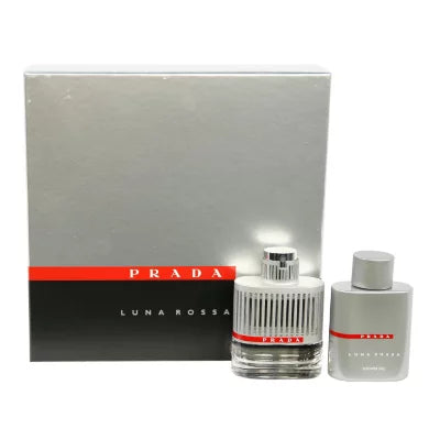Prada Luna Rossa Men Set 3.4 oz + 3.4 oz Shower Gel by Prada Eau de Toilette - PERFUME BOUTIQUE