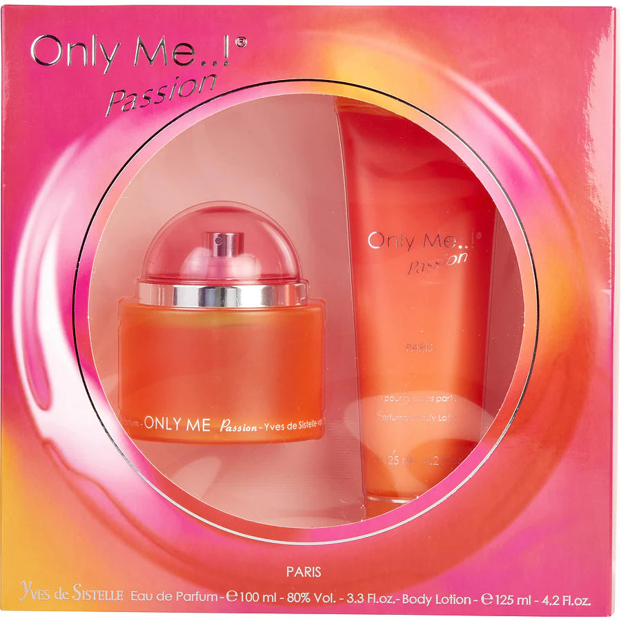 Only me...! Passion Women Gift Set by Yves de pe eau de Parfum