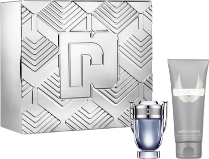 Invictus Men 2-Piece Set 3.4 oz + 3.4 oz All-Over Shampoo by Paco Rabanne eau de Toilette - PERFUME BOUTIQUE