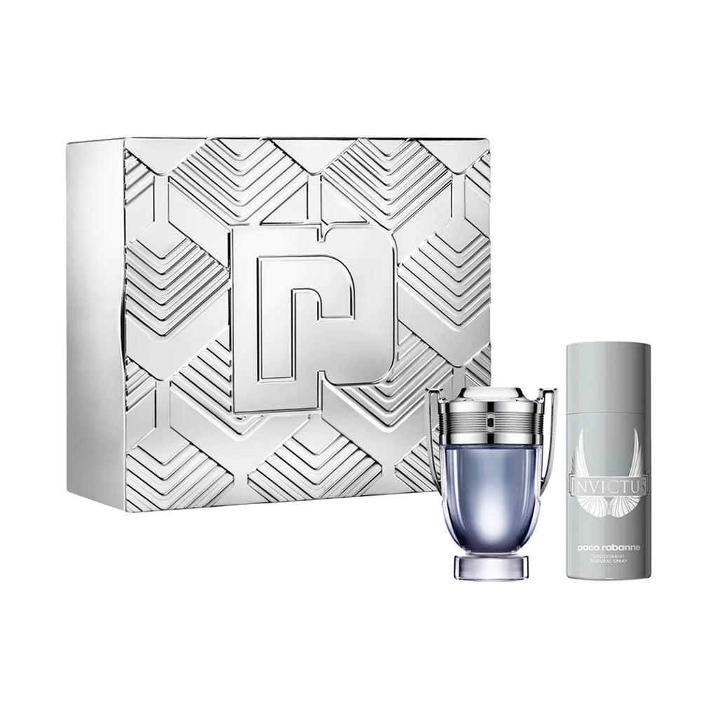 Invictus Platinum Men 2PC Gift Set Eau de Parfum by Paco Rabanne