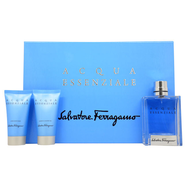 Acqua Essenziale Men 3-Piece Gift Set by Salvatore Ferragamo eau de Toilette