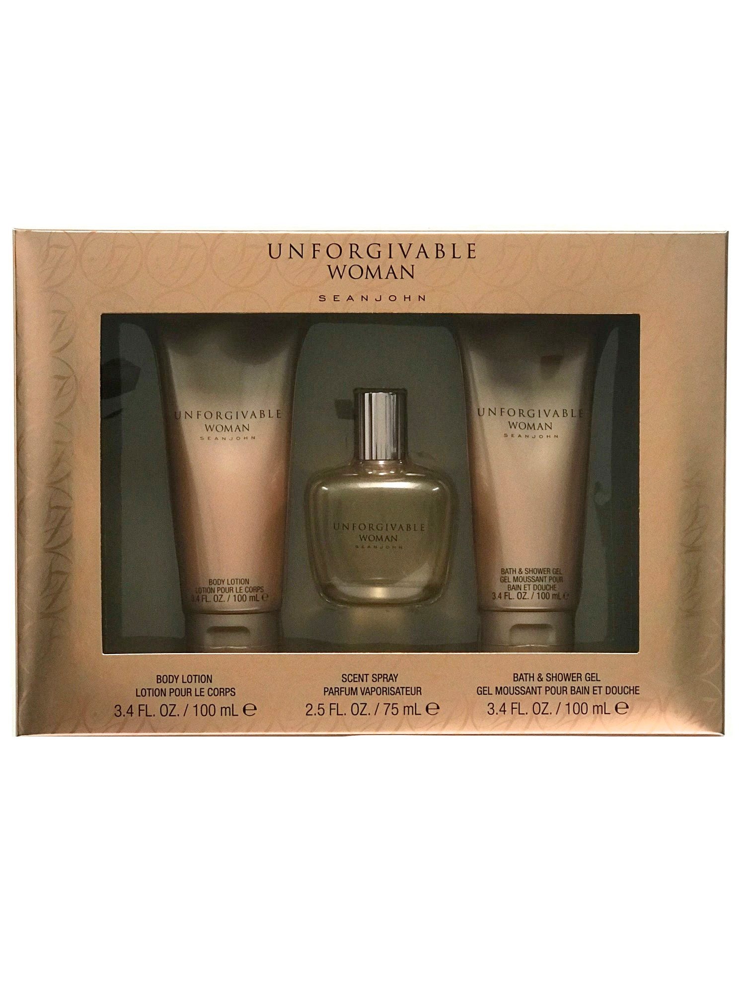 Unforgivable Woman Gift Set by Sean John Eau de Parfum - PERFUME BOUTIQUE