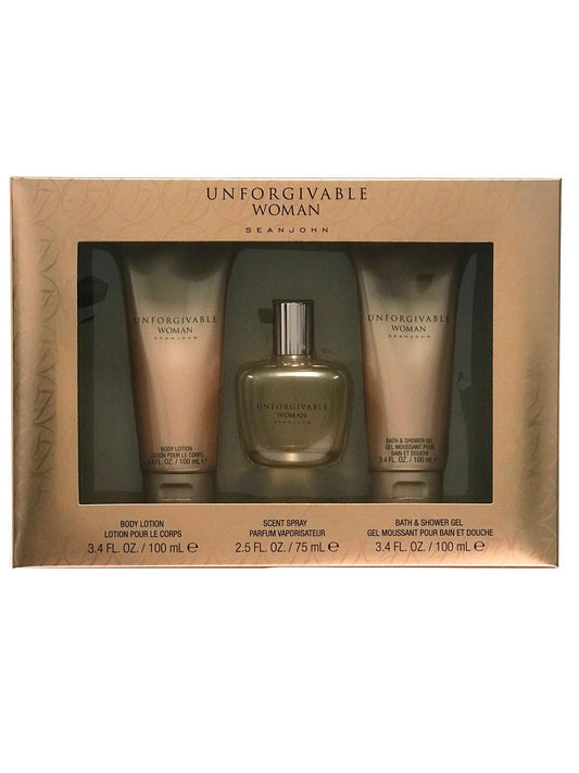 Unforgivable Woman Gift Set by Sean John Eau de Parfum - PERFUME BOUTIQUE