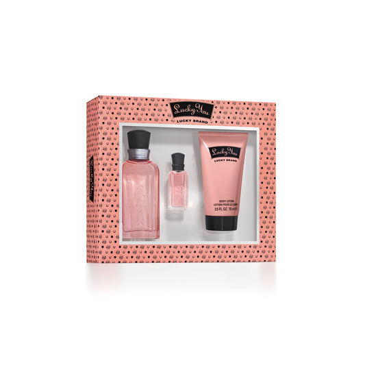 Lucky You Women 3-Piece Gift Set by Lucky Brand eau de toilette - PERFUME BOUTIQUE
