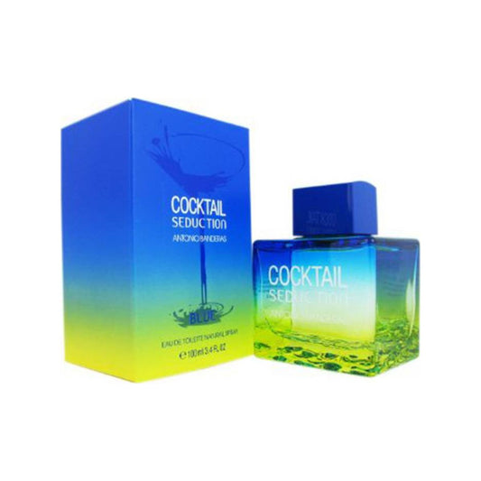 Cocktail Seduction Blue for Men by Antonio Banderas eau de Toilette - PERFUME BOUTIQUE
