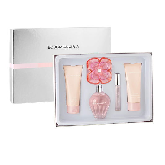 BCBGMAXAZRIA Women 4-Piec Gift Set by Max Azria Eau de Parfum - PERFUME BOUTIQUE