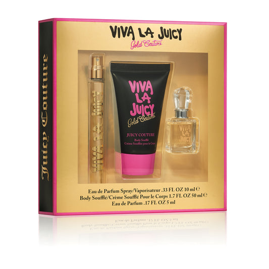 Viva La Juicy Gold Couture Women Gift Set by Juicy Couture eau de Parfum - PERFUME BOUTIQUE