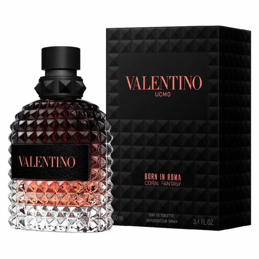 Born In Roma Uomo Coral Fantasy Eau de Toilette by Valentino - PERFUME BOUTIQUE