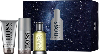 Boss Bottled 3pc Men Gift Set by Hugo Boss eau de Toilette - PERFUME BOUTIQUE