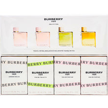 Load image into Gallery viewer, Burberry Her Collection 4PC Travel Set
