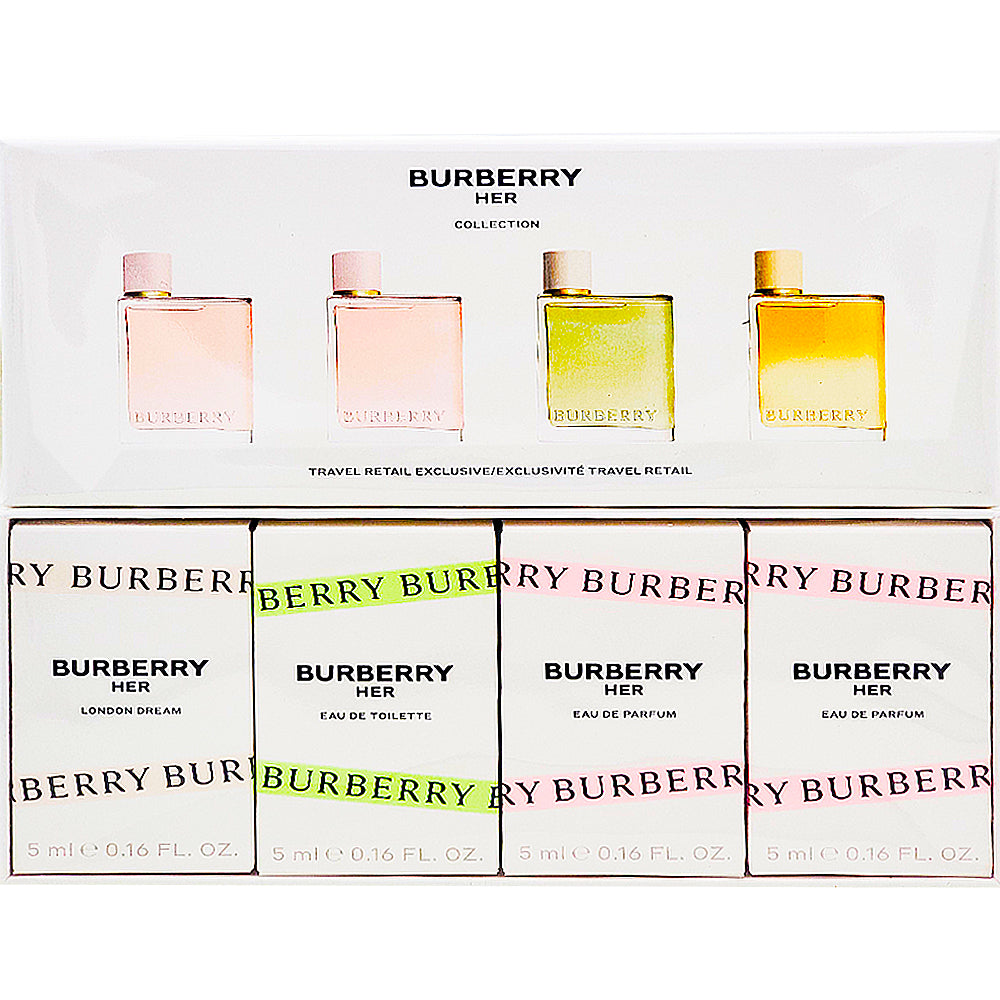Burberry Her Collection 4PC Travel Set