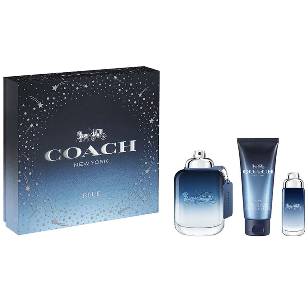 Coach New York Blue Men Gift Set by Coach Eau de Toilette Coach New York Blue Men Gift Set by Coach Eau de Toilette