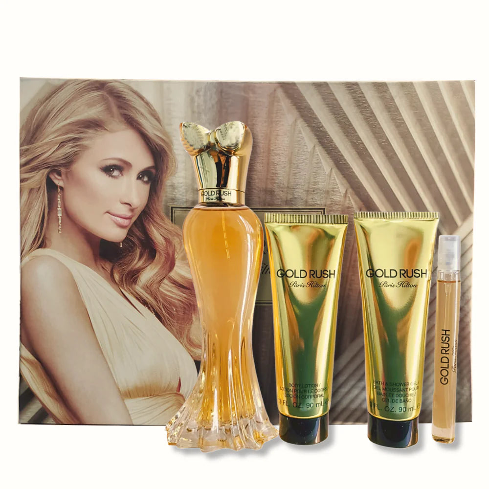 Gold Rush Women 3PC Set by Paris Hilton Eau de Parfum