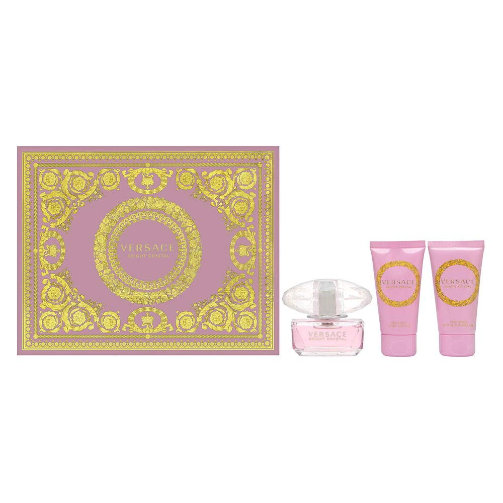 Bright Crystal Eau de Toilette 3PCS by Versace - PERFUME BOUTIQUE