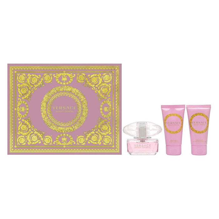 Bright Crystal Women Gift Set 3PC by Versace Eau de Toilette