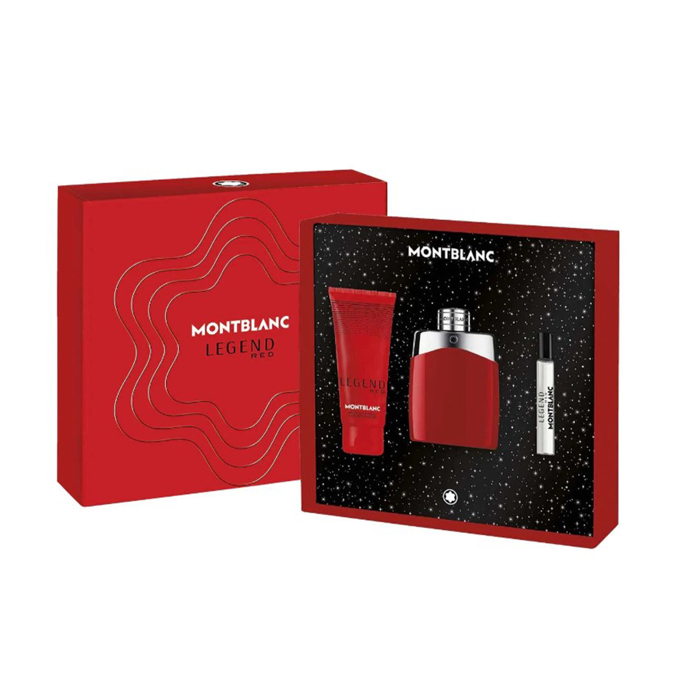 Mont Blanc Legend Red Men 3PC Gift Set Eau de Parfum