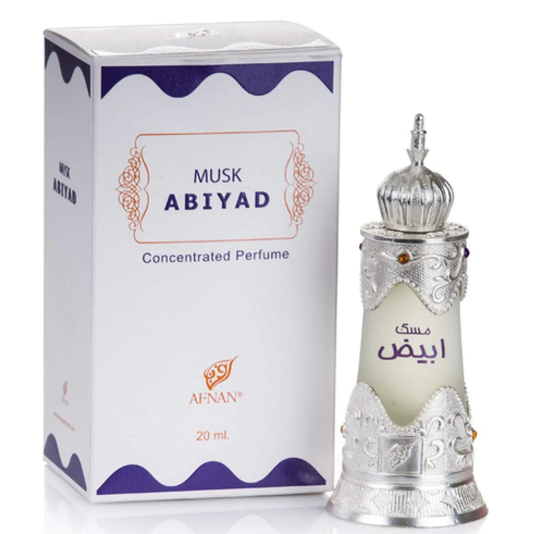 Musk Abiyad By Afnan Concentrated Perfume Oil Unisex