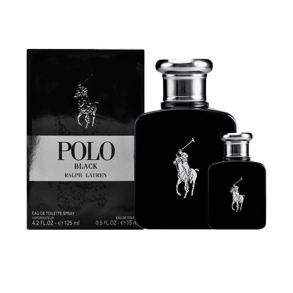 Polo Black Men Gift Set by Ralph Lauren Eau de Toilette - PERFUME BOUTIQUE
