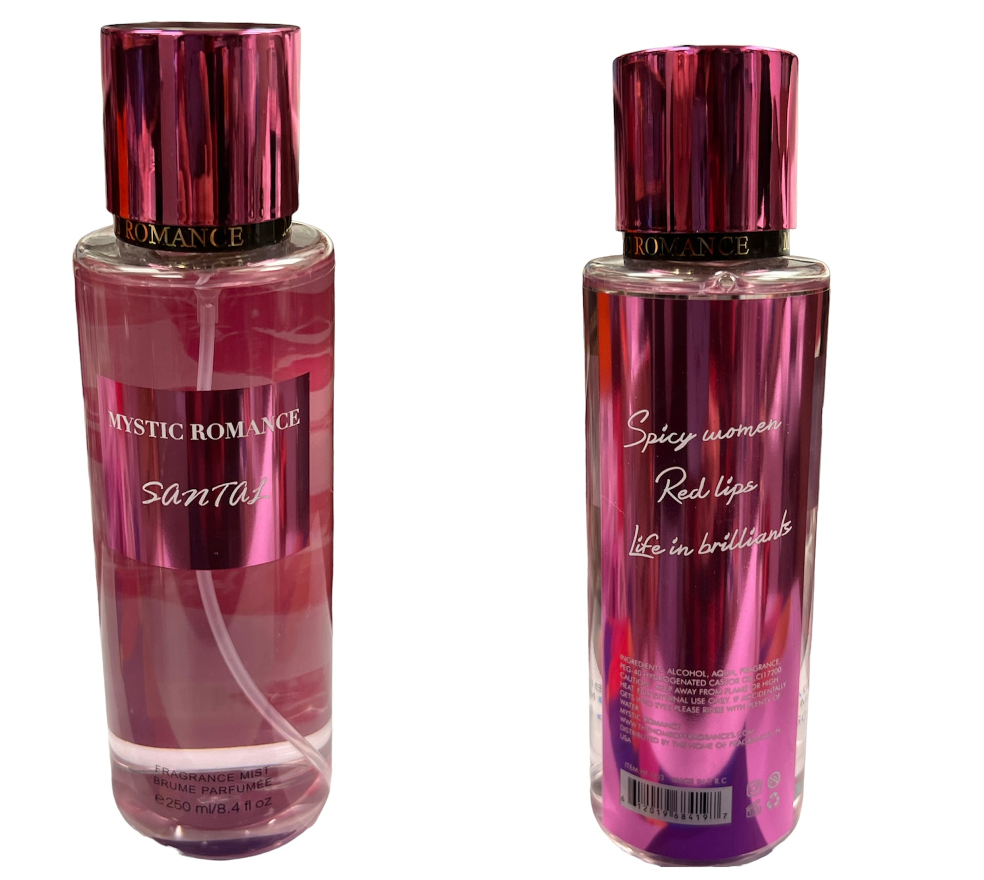 Mystic Romance Santal Fragrance Body Mist - PERFUME BOUTIQUE