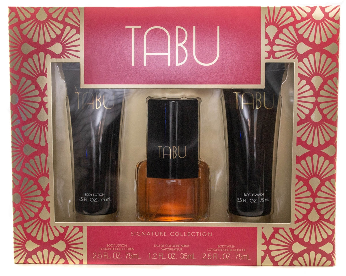 Tabu Womens 3-Pc Gift Set eau de Cologne - PERFUME BOUTIQUE