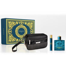 Lade das Bild in den Galerie-Viewer, Versace Eros Men 3-PC Gift Set by Versace Eau de Toilette
