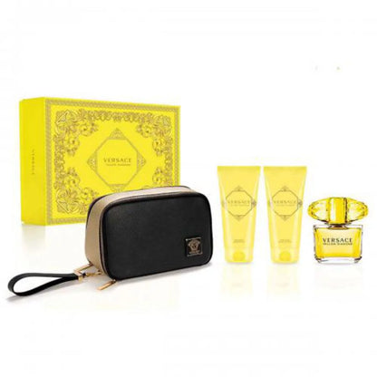 Yellow Diamond Eau de Toilette 4PCS by Versace - PERFUME BOUTIQUE