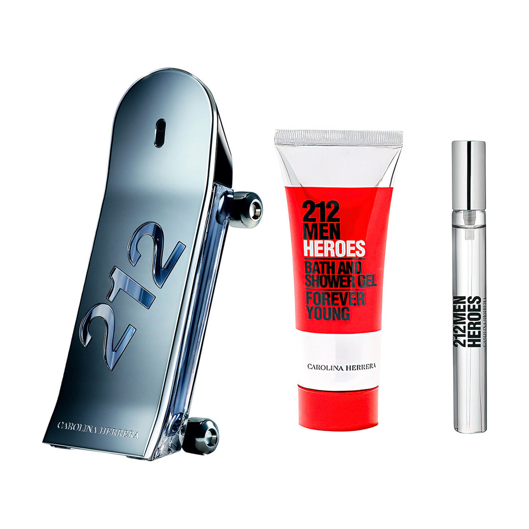 212 Men Heroes Forever Young Gift Set by Carolina Herrera eau de Toilette