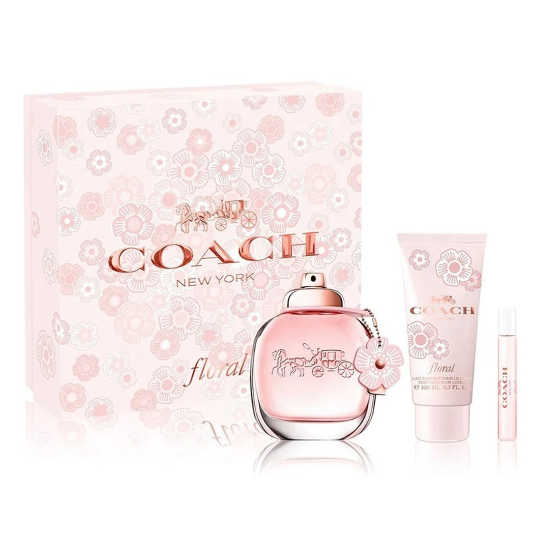 Coach Floral Gift Set 3pcs by Coach Eau de Parfum