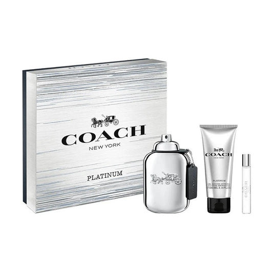 Coach Platinum Gift Set 3pcs by Coach Eau de Parfum