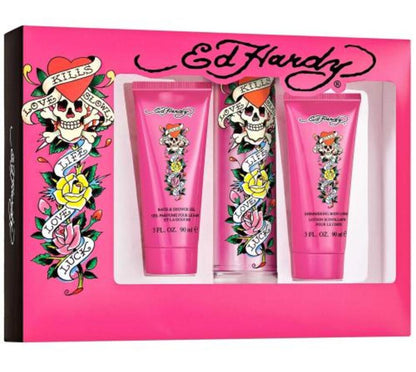 Ed Hardy Love Kills Slowly Women Gift Set by Ed Hardy Eau de Parfum - PERFUME BOUTIQUE