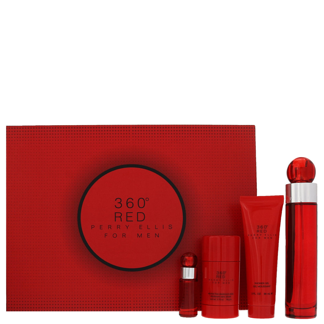 360 RED Men Gift Set by Perry Ellis Eau de Toilette
