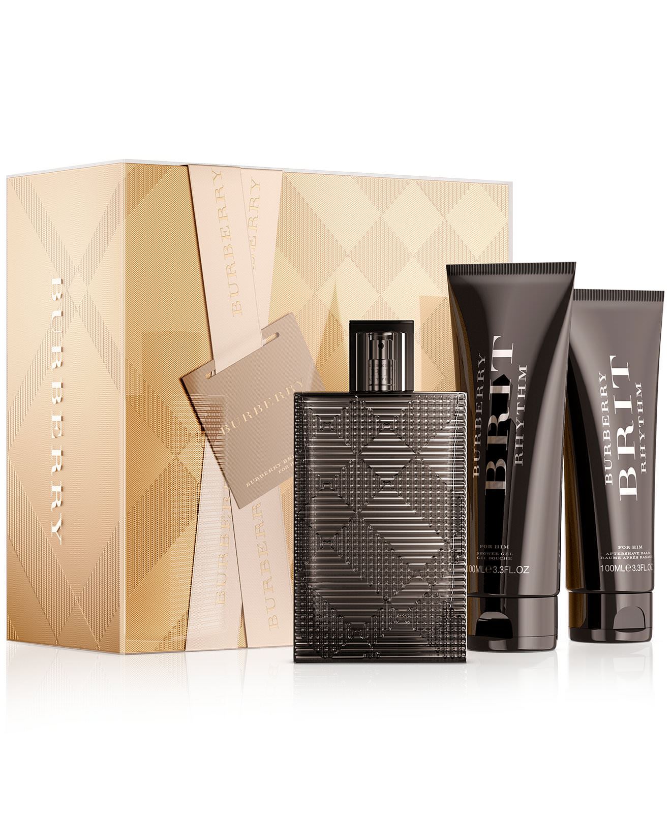 Burberry Brit Rhythm Men Gift Set by Burberry Eau de Toilette - PERFUME BOUTIQUE