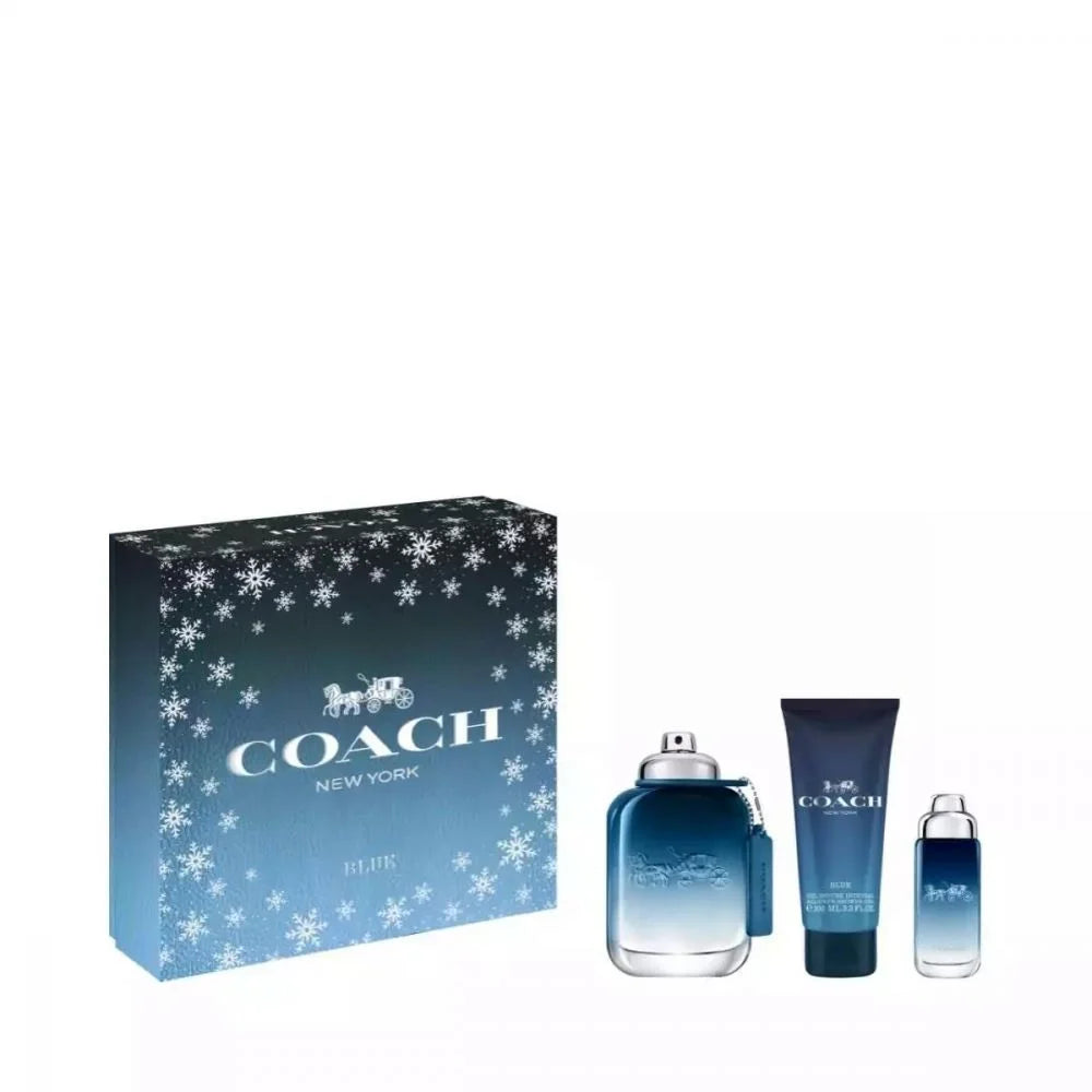 Coach New York Blue Men Gift Set by Coach Eau de Toilette