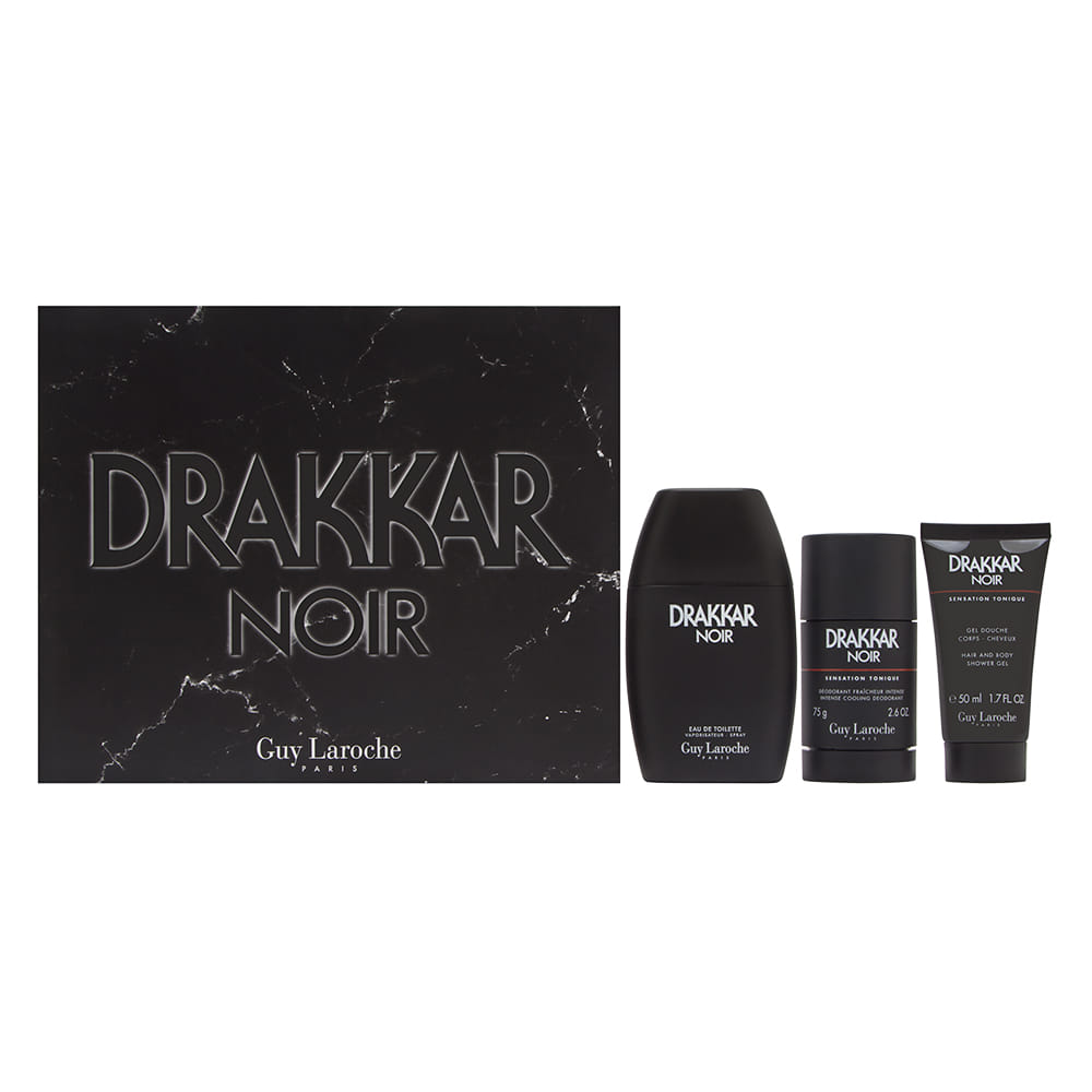 Drakkar Noir Men Gift Set by Guy Larouche Eau de Toilette - PERFUME BOUTIQUE