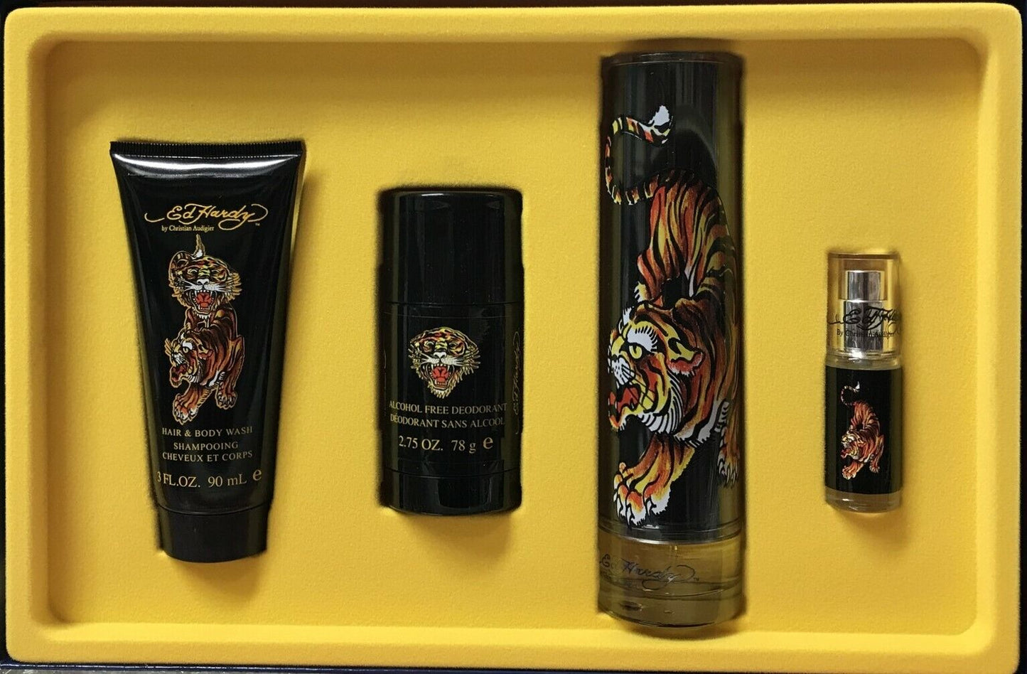 Ed Hardy "King Dog" Men Gift Set by Christian Audigier Eau de Toilette