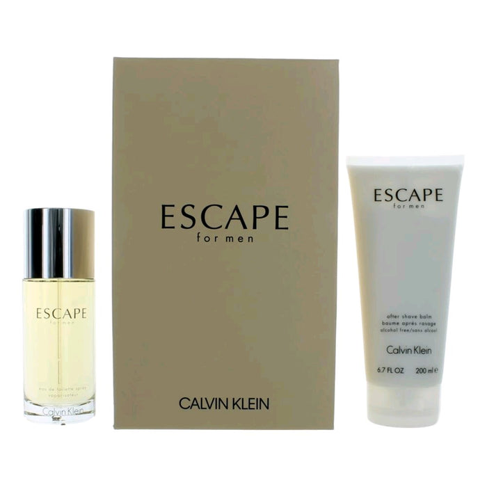 Escape Men Gift Set by Calvin Klein Eau de Toilette