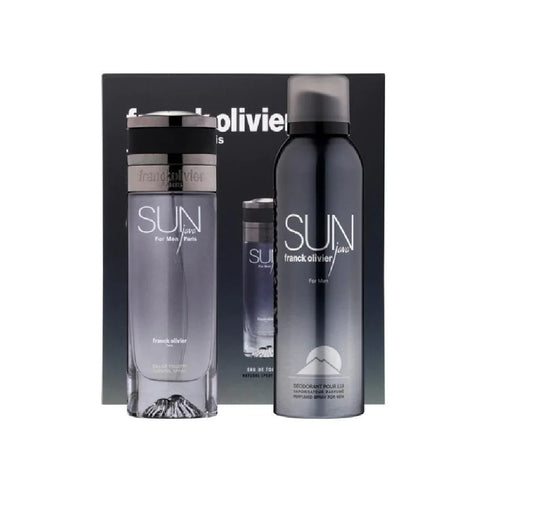Sun Java Men Gift Set by Franck Olivier Eau de Toilette - PERFUME BOUTIQUE