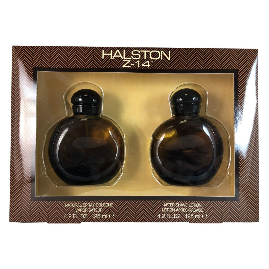 Halston Z-14 Men Gift Set by Halston Eau Natural Spray Cologne