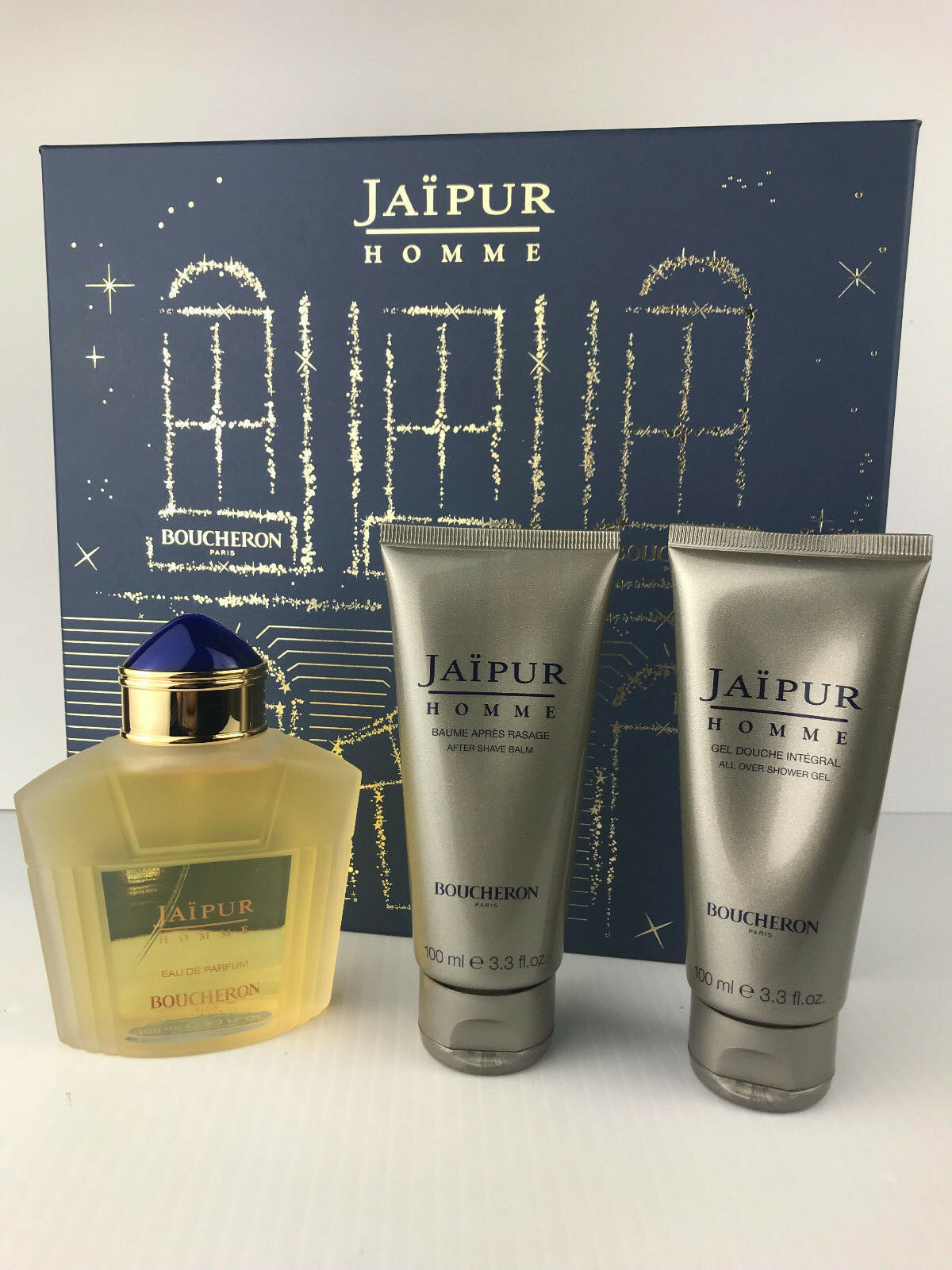Jaipur Homme Men Gift Set by Boucheron Eau de Parfum - PERFUME BOUTIQUE