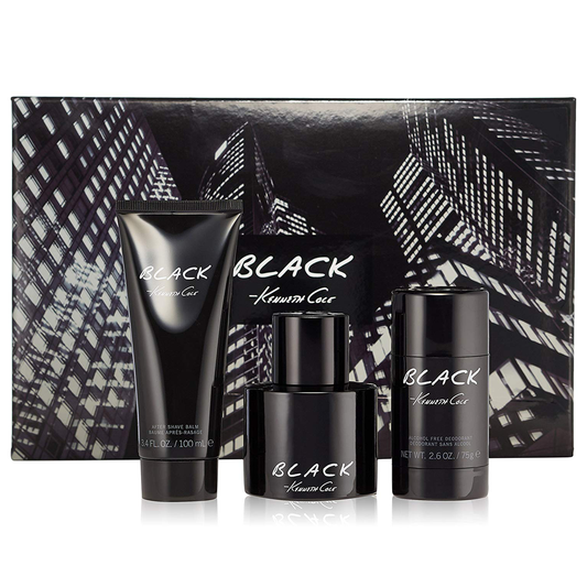 Kenneth Cole Black Men Gift Set by Kenneth Cole Eau Toilette - PERFUME BOUTIQUE