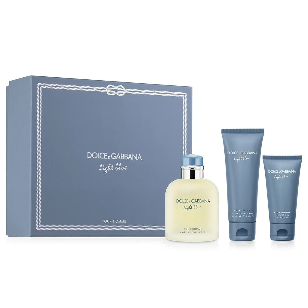 Light Blue Men Gift Set by Dolce & Gabbana Eau de Toilette