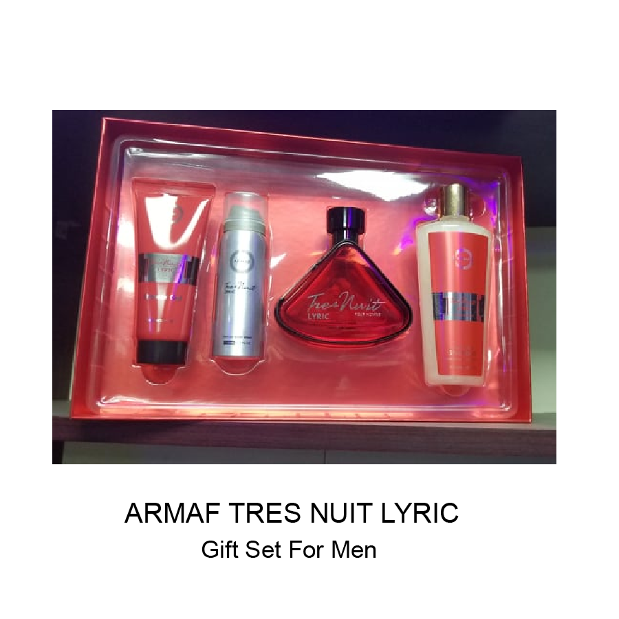 Tres Nuit Lyric Men Gift Set by Armaf Eau de Toilette